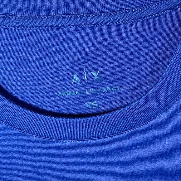 Armani Exchange Women’s XS T shirt Blue - Picture 2 of 5